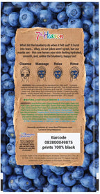  7th Heaven Superfood Blueberry Mud Face Mask with Refreshing Raspberry and Anti-oxidant Blueberry to Soothe and Hydrate Skin - Ideal for All Skin Types