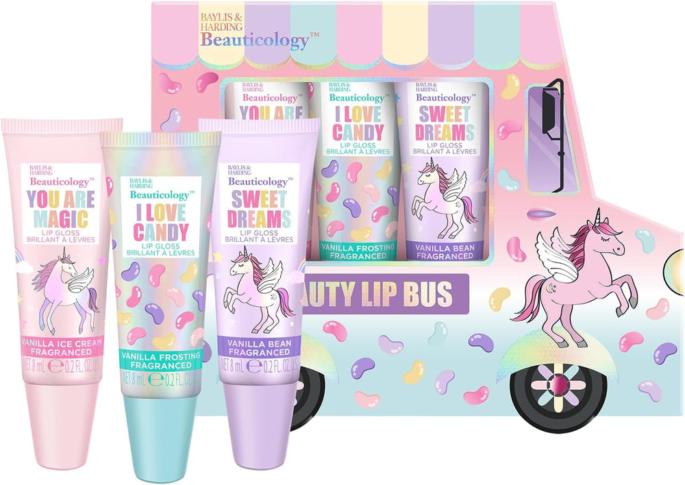 Baylis & Harding Beauticology Candy Beauty Lip Bus Gift Set - Vegan Friendly (Pack of 1) Main image