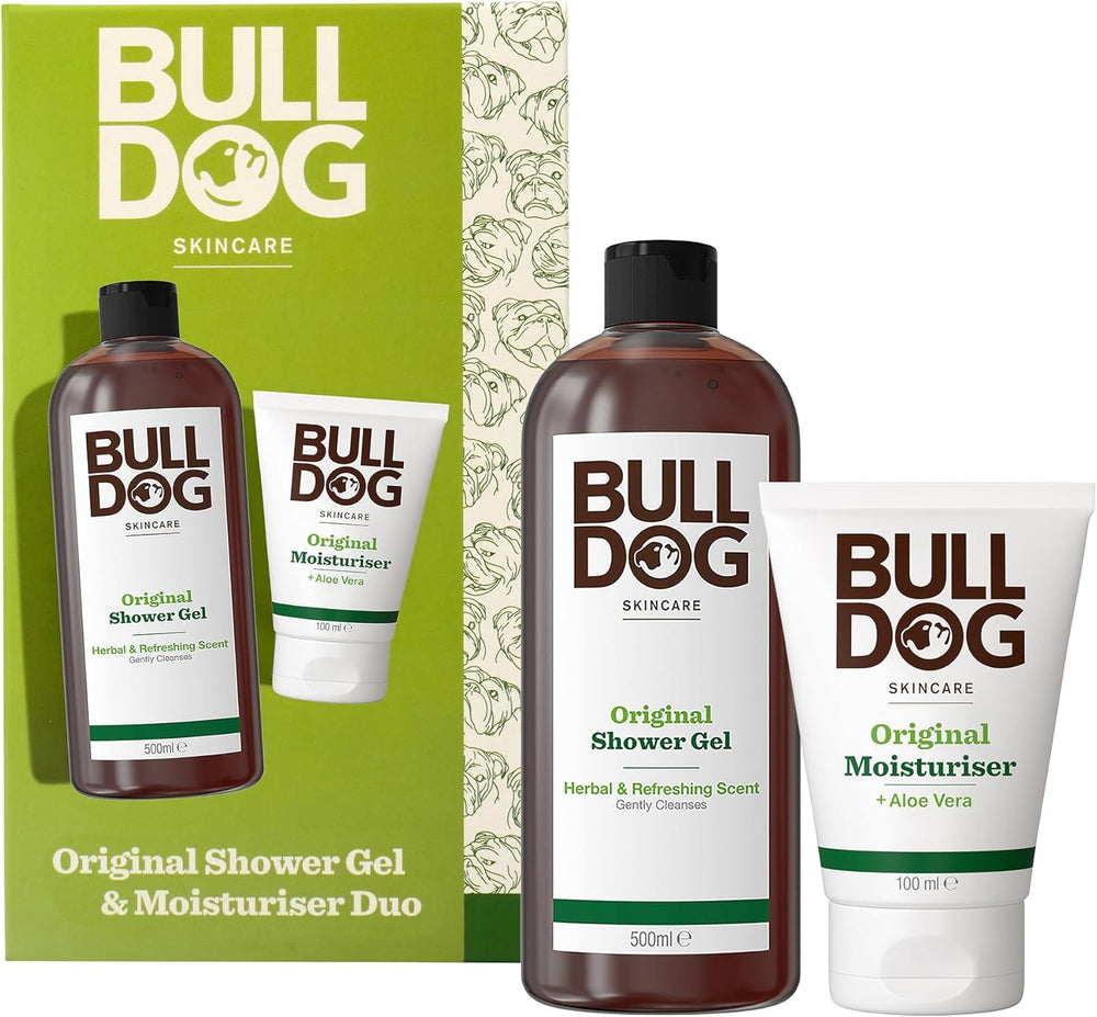 Bulldog Skincare | Men's Gift Set | Original Moisturiser & Shower Gel Duo Main image