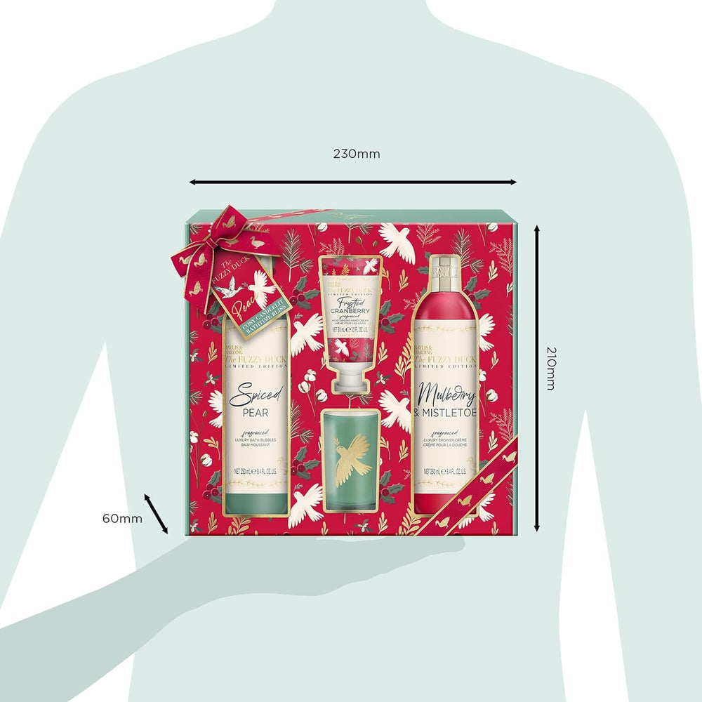 BAYLIS & HARDING FD WINTER WONDERLAND CANDLE BATHING SET