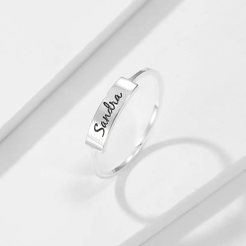 Full Silver Name-1 Ring Maiden-Art