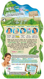 7th Heaven Bubble Tea Oxygen Mask Infused with Green Tea and Centella Asiatica to Hydrate, Soothe and Help Target Blemishes - Face Masks - British D'sire