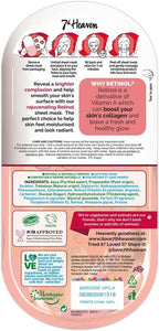 7th Heaven Nutriactive Retinol Sheet Mask - Sheet Mask - British D'sire