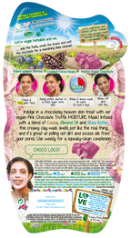 7th Heaven Pink Chocolate Truffle Mud Masque - Face Masks - British D'sire
