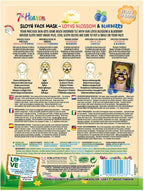 7th Heaven Sloth Face Sheet Mask with Lotus Blossom and Blueberry to Soothe and Nourish Skin - Sheet Mask - British D'sire