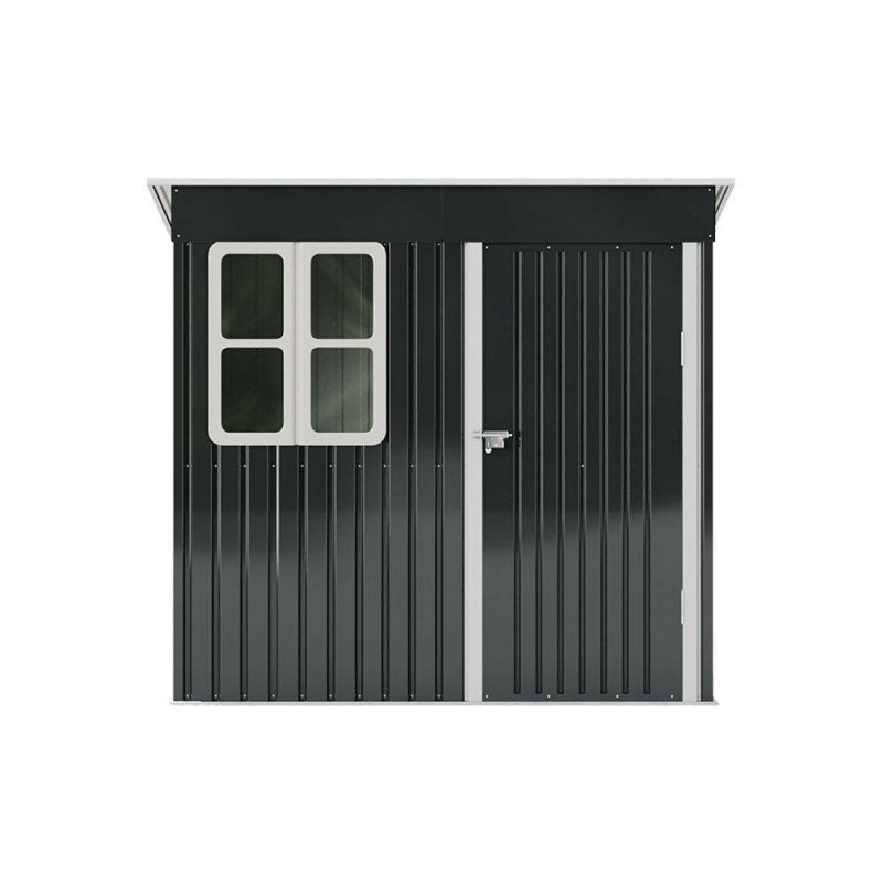 7X4FT Outdoor Metal Garden Storage Shed Secondary image