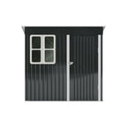 7X4FT Outdoor Metal Garden Storage Shed - Storage Shed - British D'sire