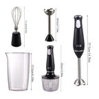 800W 4 - in - 1 Hand Blender Set - Hand Blender - British D'sire