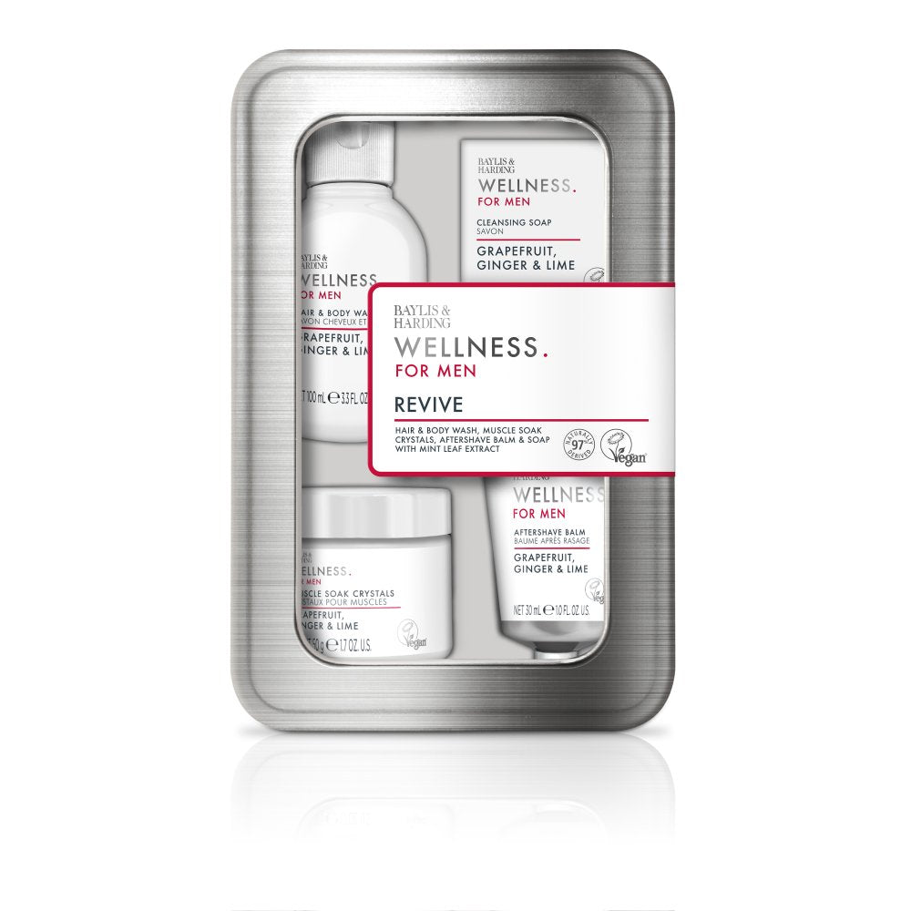 BAYLIS & HARDING WELLNESS FOR MEN ESSENTIAL WELLBEING SET