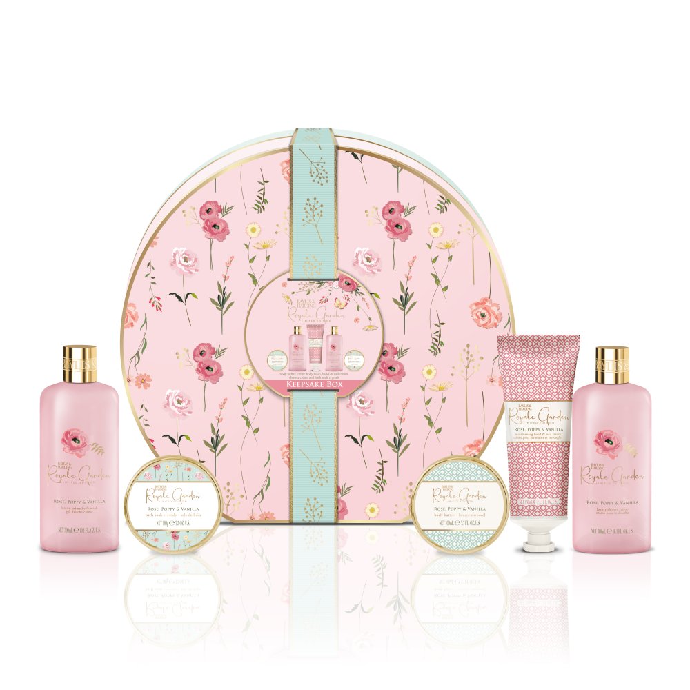 BAYLIS & HARDING ROYALE GARDEN LUXURY HAT BOX