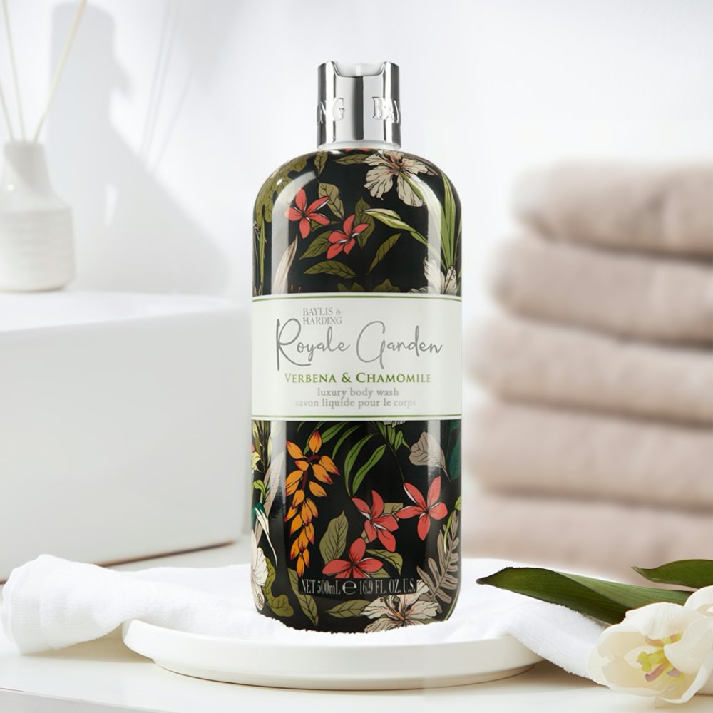 Baylis & Harding Royale Garden Verbena & Chamomile Body Wash 500ml Main image
