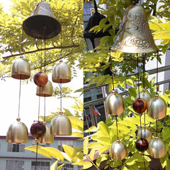 Yizunnu Garden metal Wind Chime Outdoor indoor bell Wind Chime Home Decoration 40cm