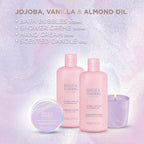 BAYLIS & HARDING JOJOBA GIFT WRAPPED CANDLETLIT GIFT SET
