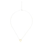 18K Gold Plated Heart Pendant Necklace Nichestar