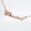 Full Silver Diamond Name Necklace Maiden-Art