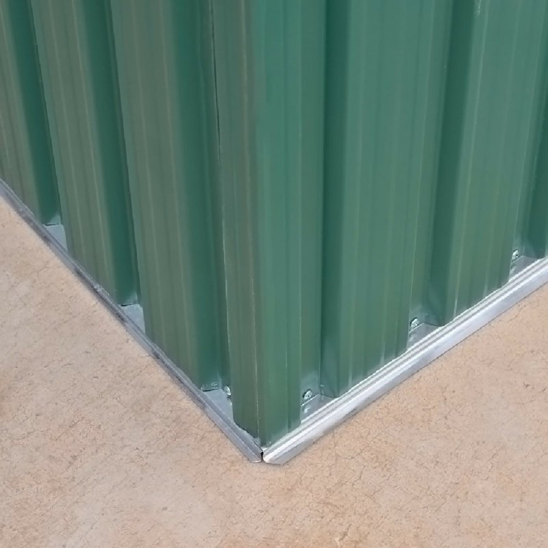 8ft x 8ft Metal Garden Shed Garden Storage with Free Base Foundation - Garden Shed - British D'sire