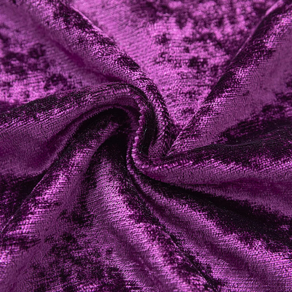 Twin Pack Crushed Velvet Fashion Plain Cushion Covers 8 Colours Pack of 2 Covers