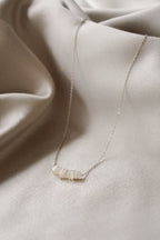 925 Sterling Silver Moonstone Necklace - Necklaces - British D'sire