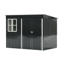 9X6FT Outdoor Metal Garden Storage Shed - Storage Shed - British D'sire