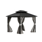 9x9ft Hardtop Patio Gazebo - Gazebo - British D'sire