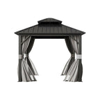 9x9ft Hardtop Patio Gazebo - Gazebo - British D'sire