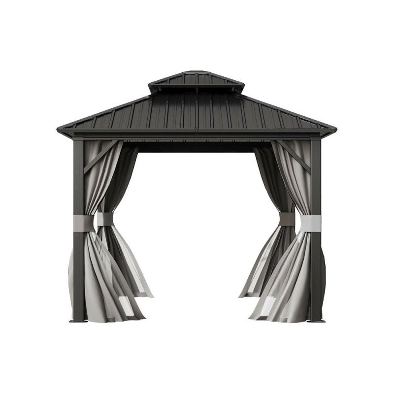 9x9ft Hardtop Patio Gazebo - Gazebo - British D'sire