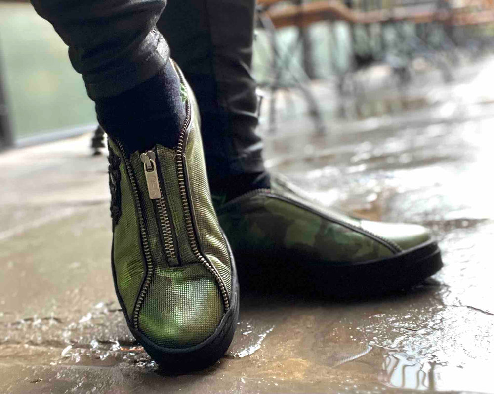 Adieu - Military Zip up sneaker Secondary image
