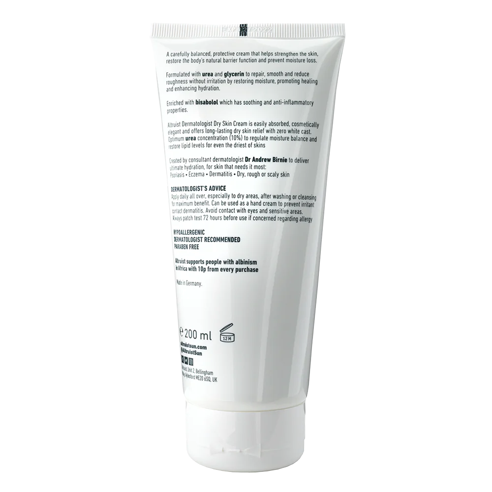 Altruist Dry Skin Repair Cream 10% Urea 200ml Secondary image