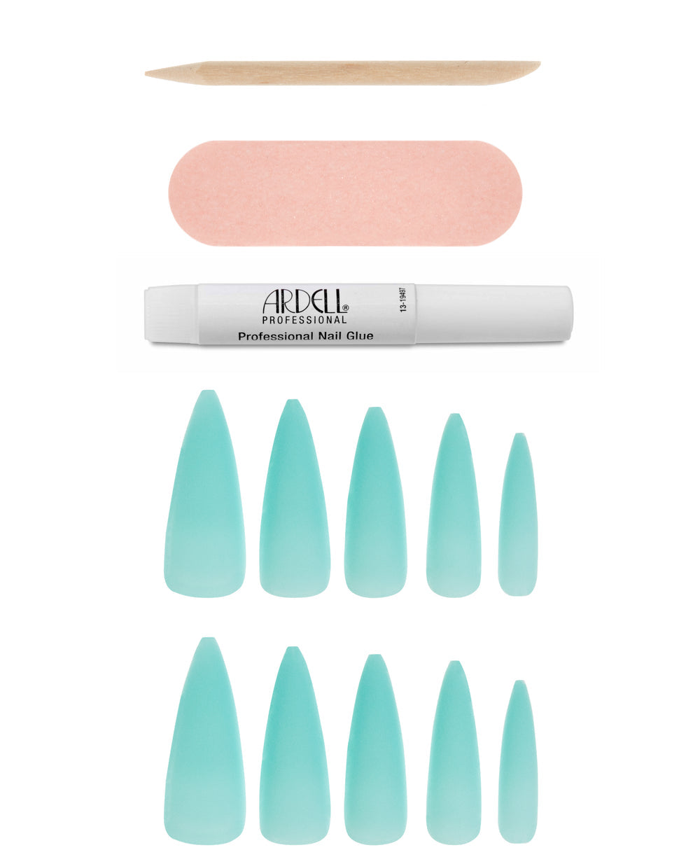 Ardell Nail Addict Nails Blue Lagoon Secondary image