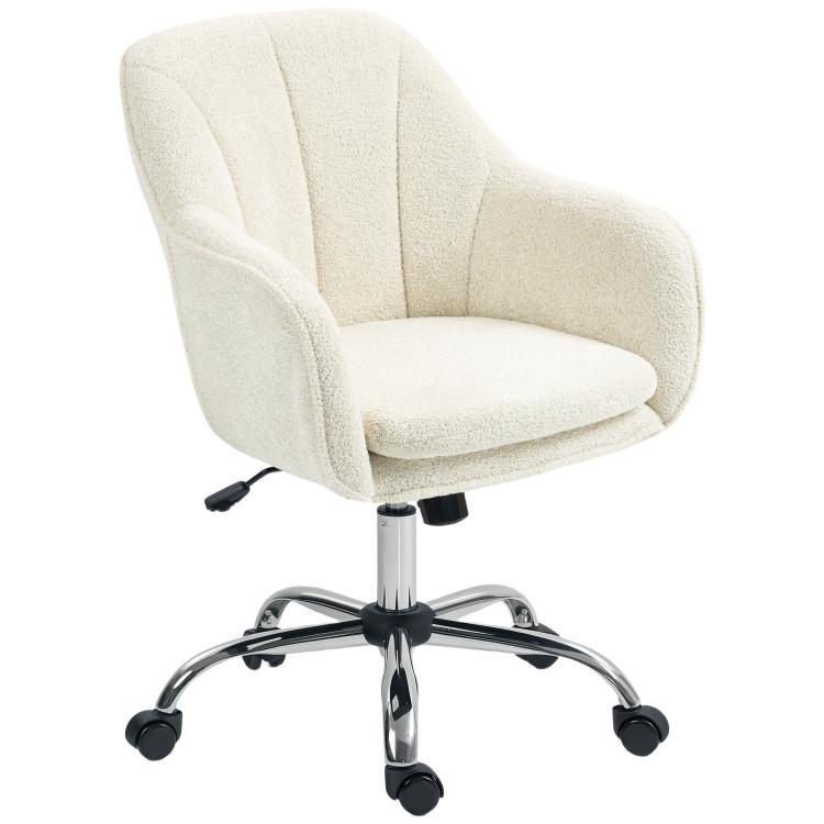 [UK Warehouse] Snow Flannel Office Chair - Beige