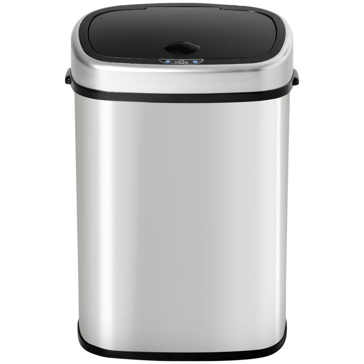 [UK Warehouse] Stainless Steel Kitchen Sensor Dustbin Automatic Touchless Rubbish Garbage Waste Bin 58L Silver Secondary image