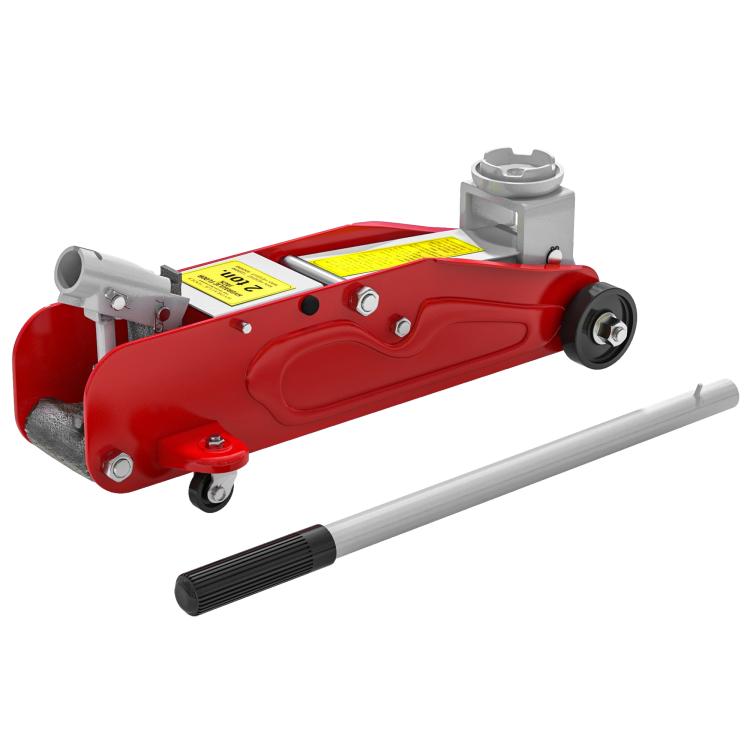 [UK Warehouse] Low Profile Jack, 2 Ton Hydraulic Car Jack for Car Trailer Garage Tyre Repair, Red Secondary image