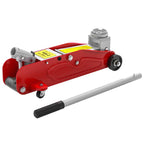 [UK Warehouse] Low Profile Jack, 2 Ton Hydraulic Car Jack for Car Trailer Garage Tyre Repair, Red