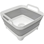 [UK Warehouse] Foldable Multipurpose Basin Collapsible Washing Up Bowl Camping Sink Travel UK