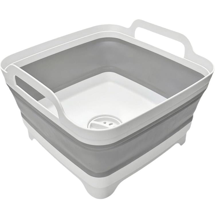 [UK Warehouse] Foldable Multipurpose Basin Collapsible Washing Up Bowl Camping Sink Travel UK
