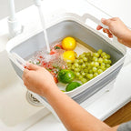 [UK Warehouse] Foldable Multipurpose Basin Collapsible Washing Up Bowl Camping Sink Travel UK