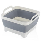 [UK Warehouse] Foldable Multipurpose Basin Collapsible Washing Up Bowl Camping Sink Travel UK