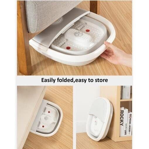 [UK Warehouse] 500W Electric Infrared Foot Massager Wet Bath Spa Relax Therapy Pedicure Soothe