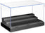[UK Warehouse] Minifigures Figure Display Case - 3-Tier Clear Acrylic Dustproof Black, Grey