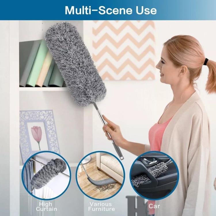 [UK Warehouse] 9pcs Extendable Feather Duster Long Telescopic Duster Magic Static Duster Brush