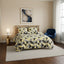 Geometric Print Duvet Set Trendy Minimalist Bedding for Modern Homes - Single