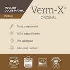 Verm-X Pellets for Poultry, Ducks and Fowl