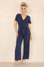Navy Jumpsuit