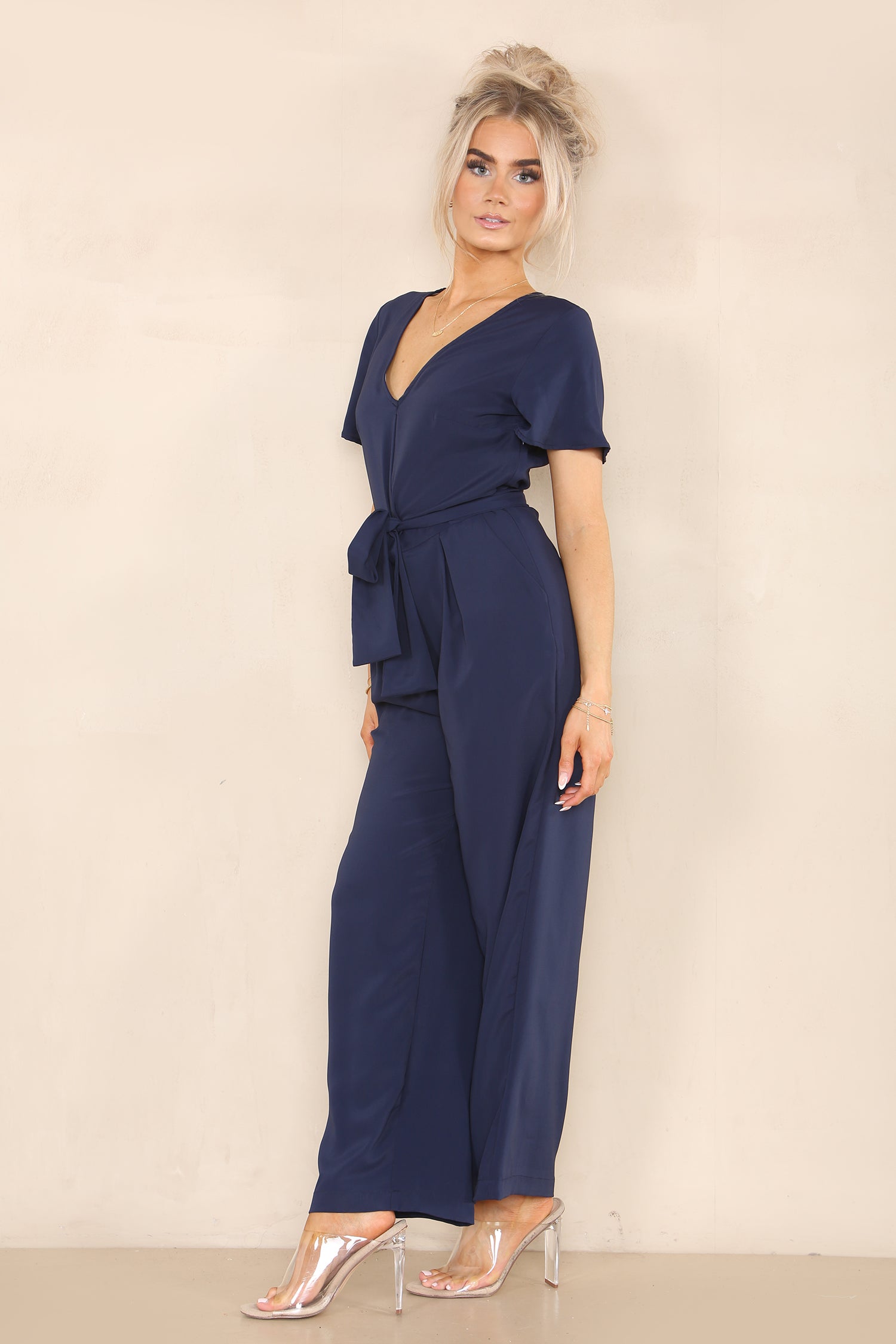 Navy Jumpsuit