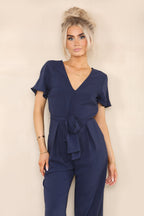 Navy Jumpsuit