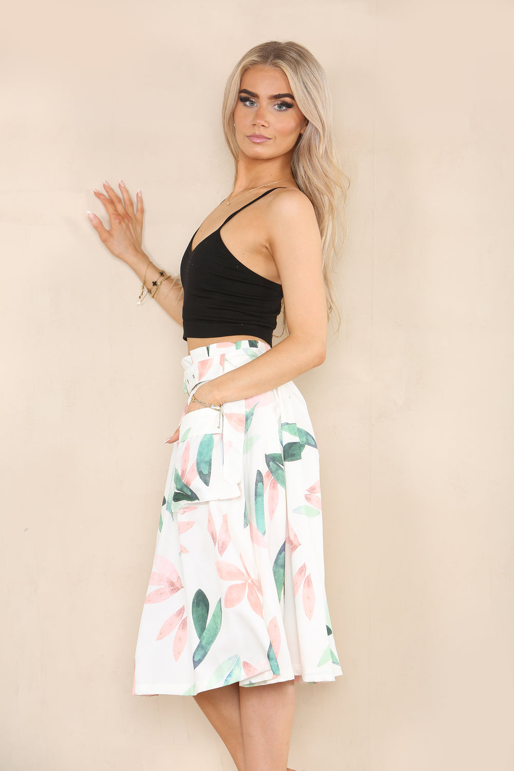 floral-skirt
