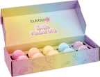 Bubble T Rainbow Tea Mini Macaron Bath Bomb Fizzer Gift Set (10 x 50g)