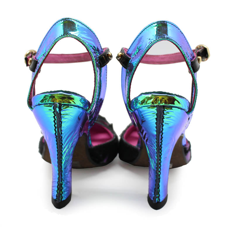 Bec - Black Rainbow Unicorn High heel Secondary image