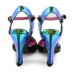 Bec - Black Rainbow Unicorn High heel - Chanii B