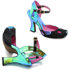 Bec - Black Rainbow Unicorn High heel - Chanii B